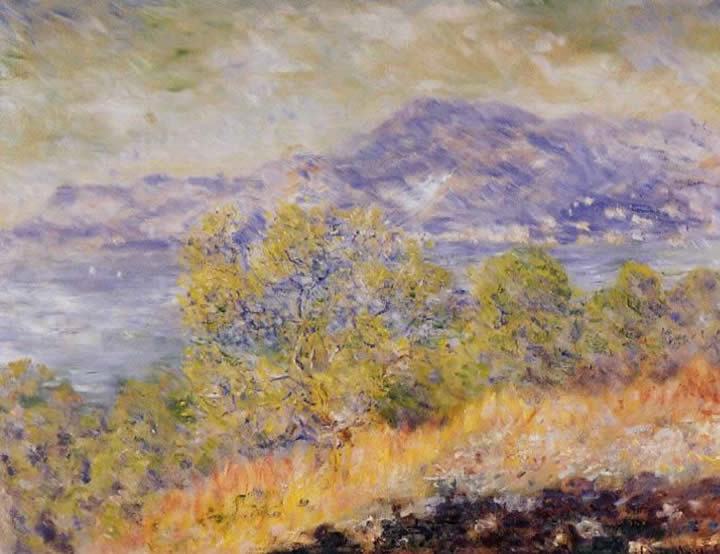 Claude Monet View Taken near Ventimiglia